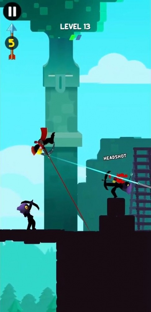 Stick Heroes: Arrow Master Android Game Image 3