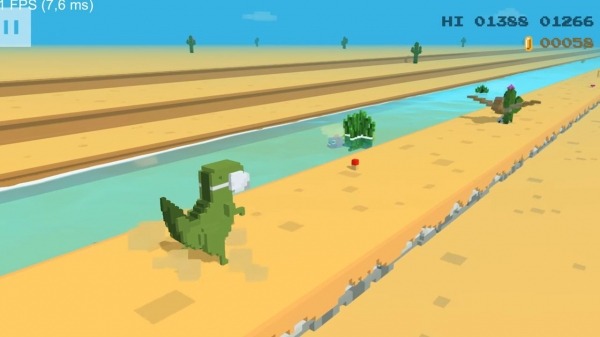 Dino 3D Android Game Image 1