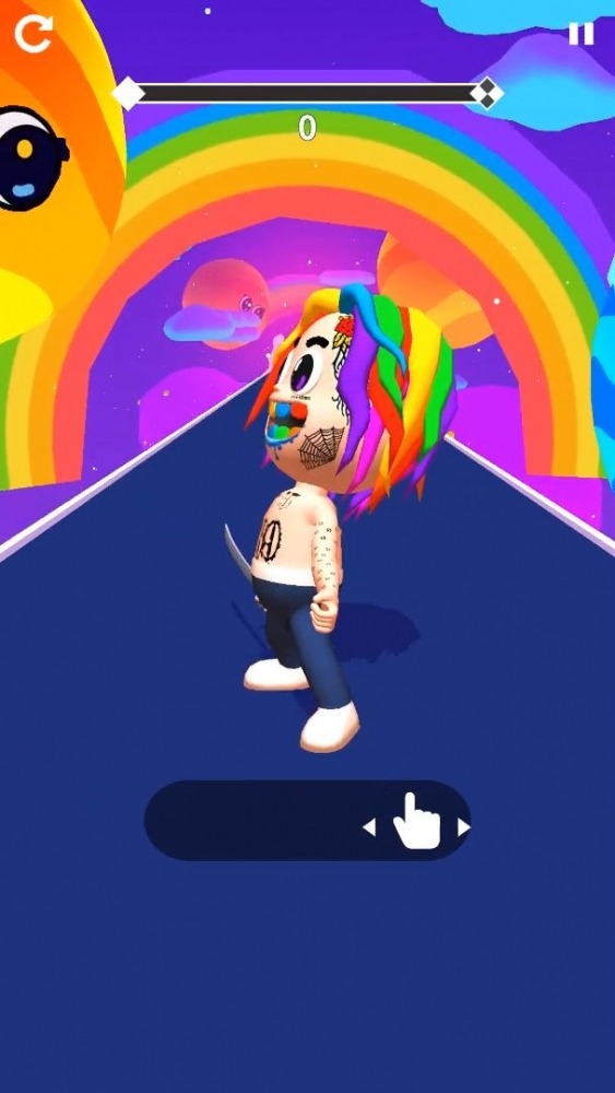 6ix9ine Runner Android Game Image 1