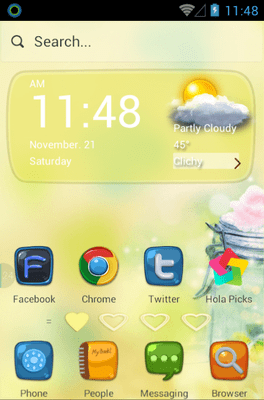 My Heart Belongs To You Hola Launcher Android Theme Image 1
