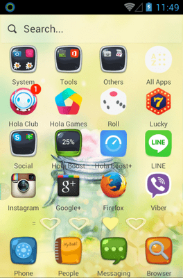 My Heart Belongs To You Hola Launcher Android Theme Image 2