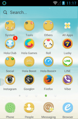 Maldives Hola Launcher Android Theme Image 2