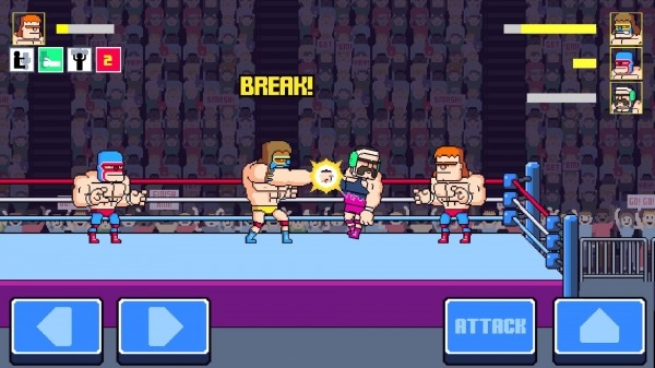 Rowdy City Wrestling Android Game Image 1