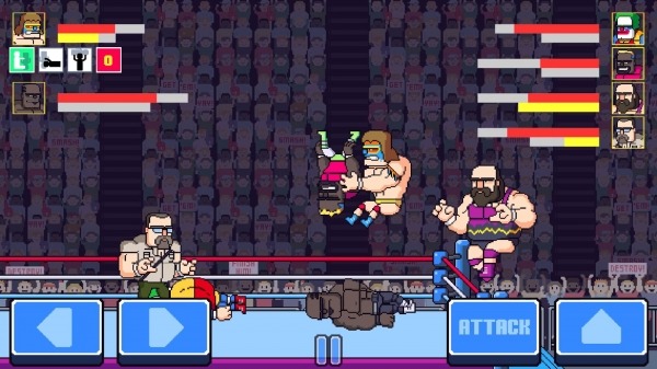 Rowdy City Wrestling Android Game Image 2