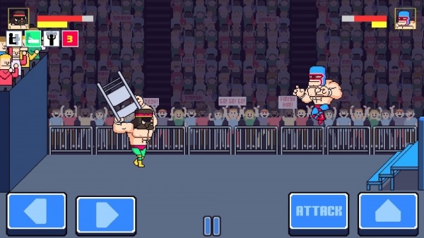 Rowdy City Wrestling Android Game Image 3