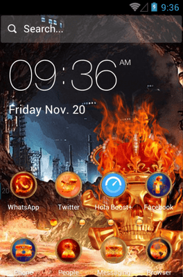 Skeletons Hola Launcher Android Theme Image 1