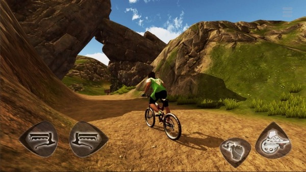 Mountain Bike Freeride Android Game Image 2