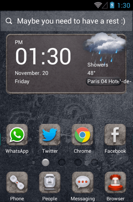 Long Long Ago Hola Launcher Android Theme Image 1