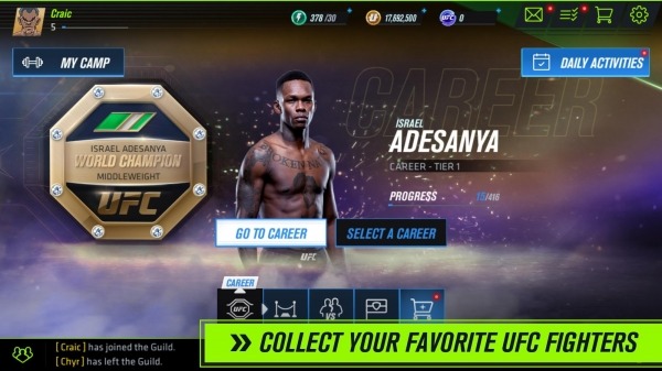 UFC 2 Mobile Android Game Image 1