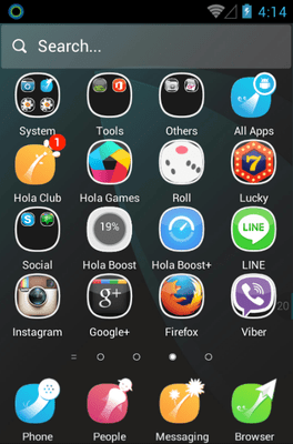 Escape Hola Launcher Android Theme Image 2