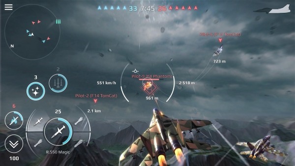 Sky Combat: War Planes Online Simulator PVP Android Game Image 4