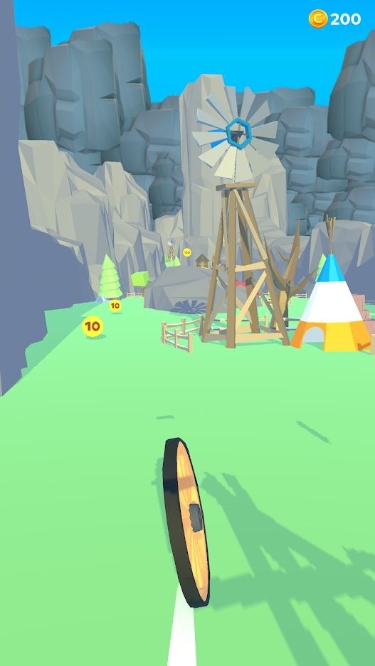 Wheel&#039;s Fall Android Game Image 1