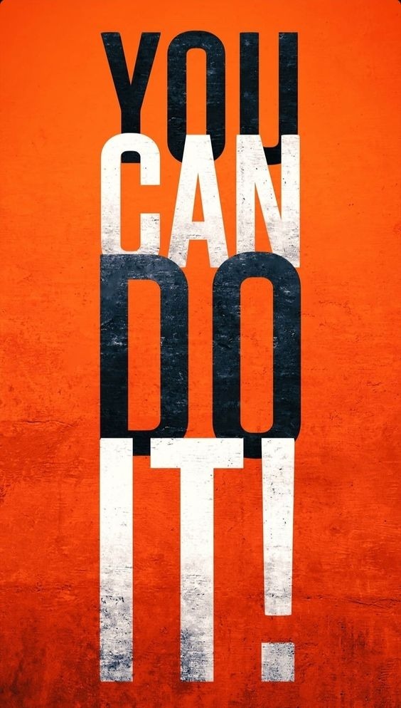 You Can Do It Mobile Phone Wallpaper Image 1