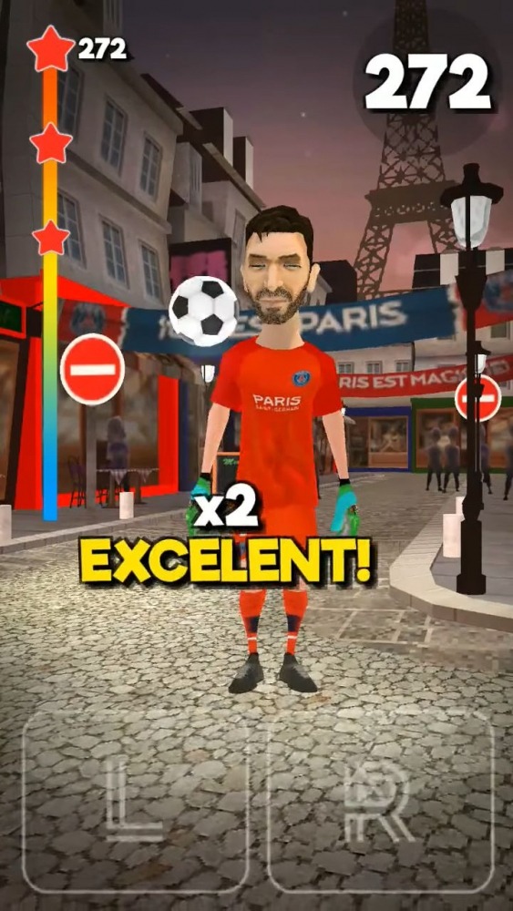 PSG Soccer Freestyle Android Game Image 2