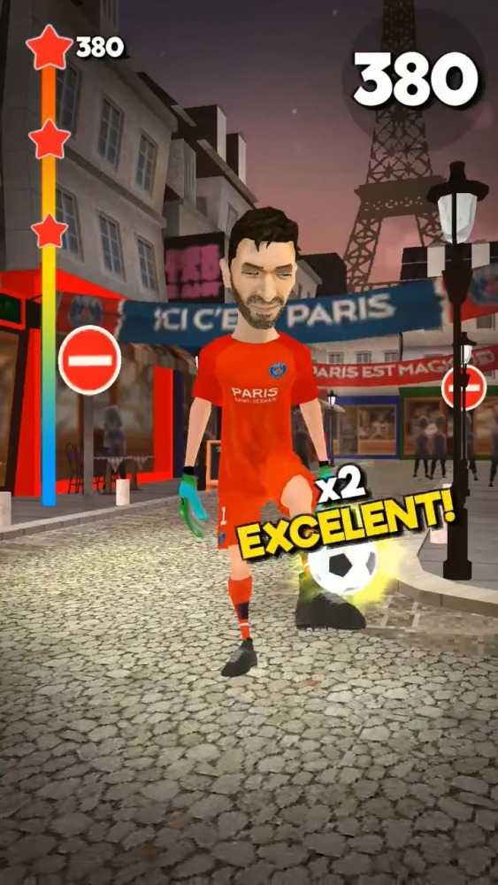 PSG Soccer Freestyle Android Game Image 4