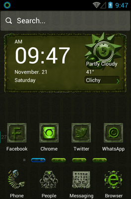 Dangerous Ruins Hola Launcher Android Theme Image 1
