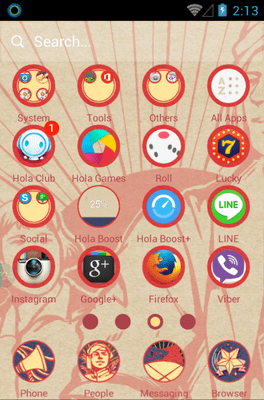 Work Is Glorious Hola Launcher Android Theme Image 2