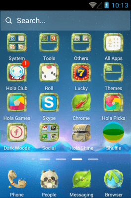 Looking For A Dream Hola Launcher Android Theme Image 2