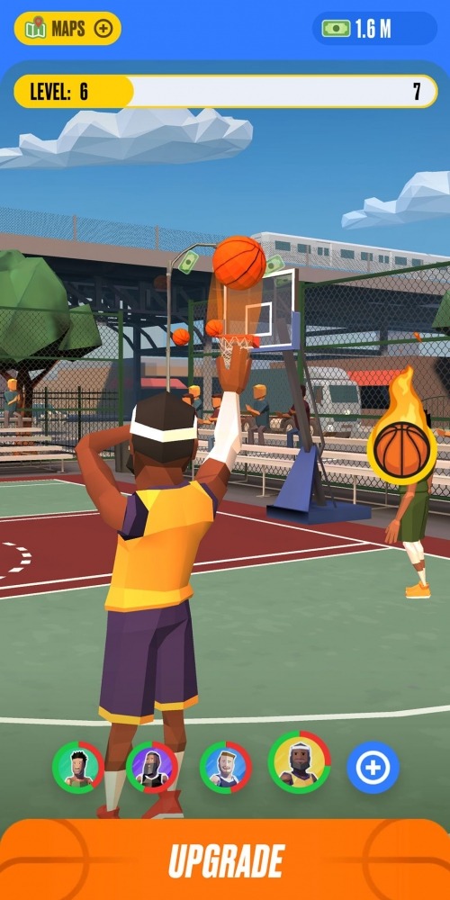 Basketball Idle Android Game Image 1