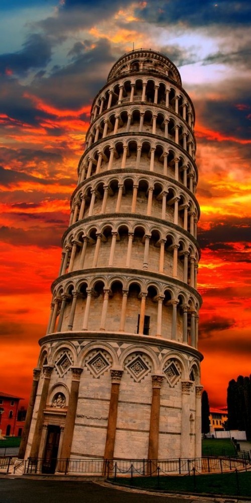 Tower Of Pisa Mobile Phone Wallpaper Image 1