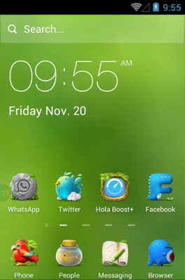 Dream Adventure Hola Launcher Android Theme Image 1
