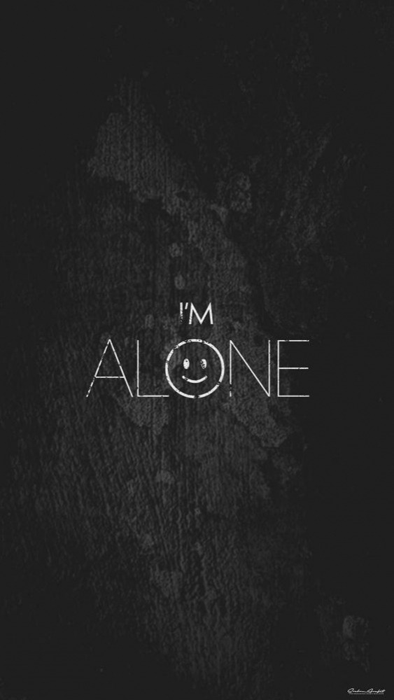 Alone Mobile Phone Wallpaper Image 1