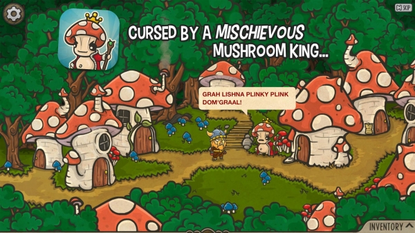 The Curse Of The Mushroom King Android Game Image 2