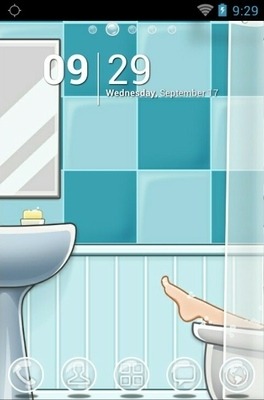 Baignez Go Launcher Android Theme Image 1