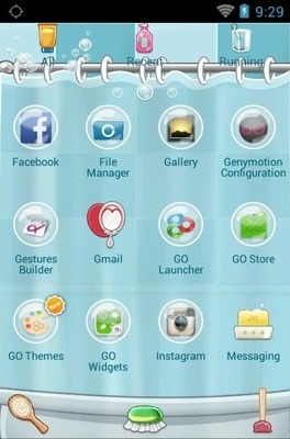 Baignez Go Launcher Android Theme Image 2