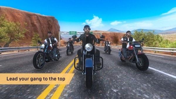 Outlaw Riders: War Of Bikers Android Game Image 2