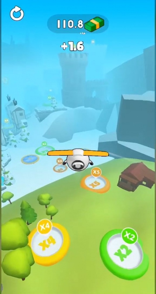 Sky Glider 3D Android Game Image 1