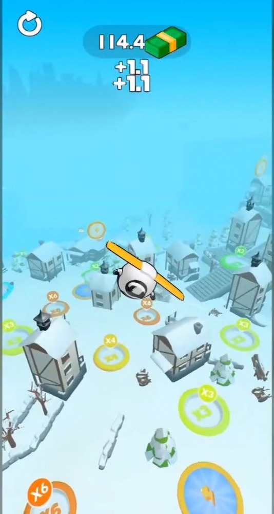 Sky Glider 3D Android Game Image 2