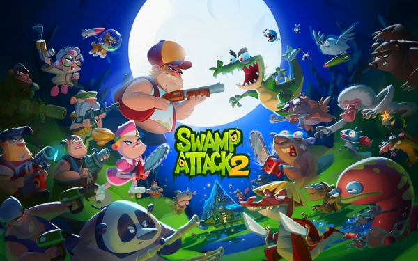 Swamp Attack 2 Android Game Image 1