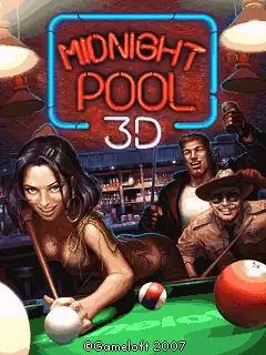 Midnight Pool 3D Java Game Image 1