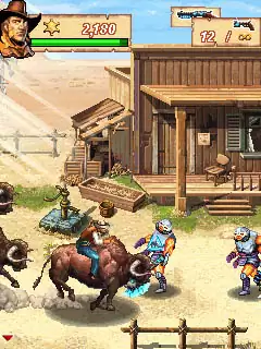 Cowboys &amp; Aliens Java Game Image 3