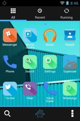 Google Android Go Launcher Android Theme Image 2