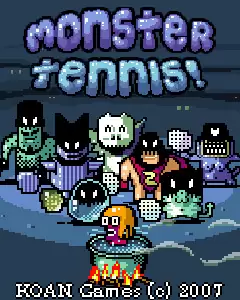 Monster Tennis Java Game Image 1