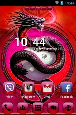 Yinyang Go Launcher Android Theme Image 1