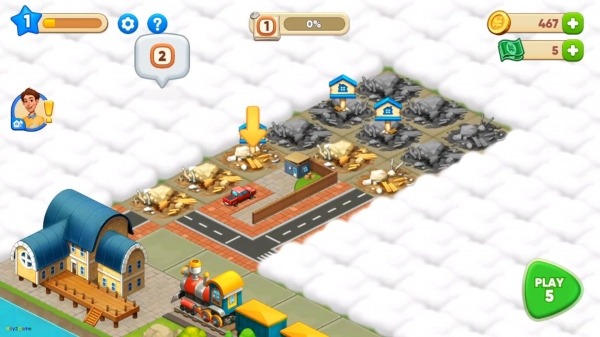 Merge Train Town! Android Game Image 2