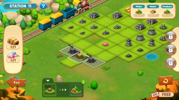 Merge Train Town! Android Game Image 3