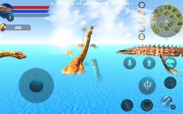 Plesiosaurus Simulator Android Game Image 1