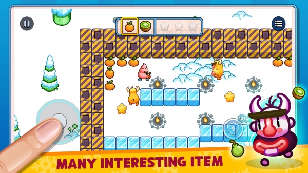 Fruit Ice Cream 2 - Ice Cream War Maze Game Android Game Image 2
