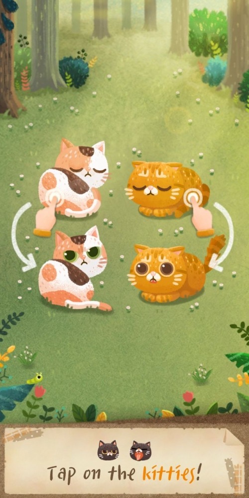 Secret Cat Forest Android Game Image 1