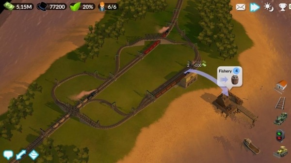 DeckEleven&#039;s Railroads 2 Android Game Image 1
