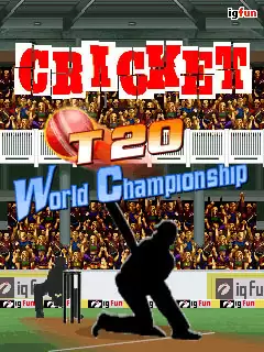 Cricket T20 World Championship Java Game Image 1