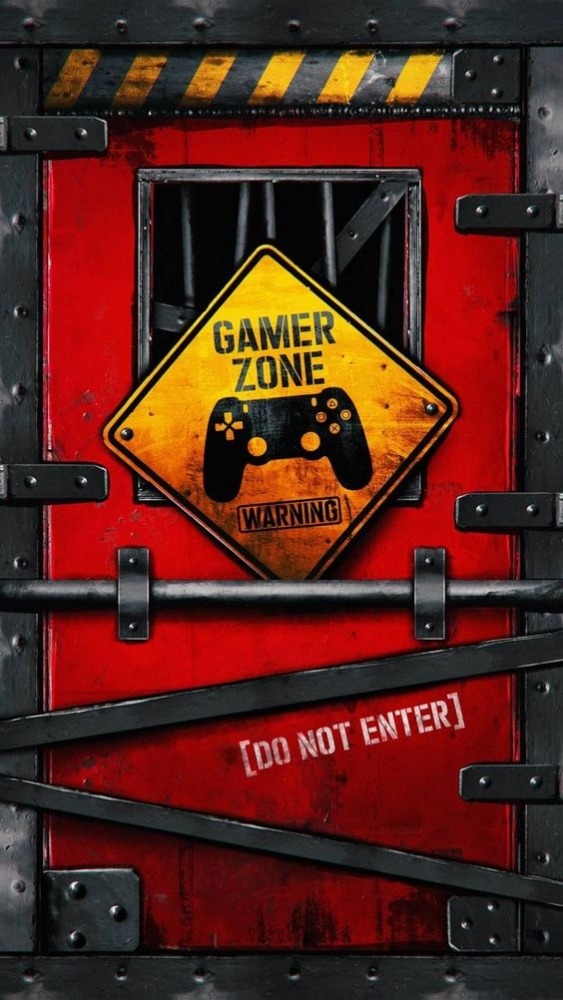 Gamer Zone Mobile Phone Wallpaper Image 1