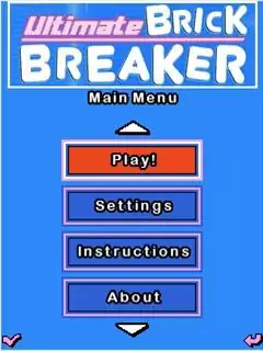 Ultimate Brick Breaker Java Game Image 2