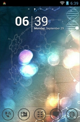 DNA Go Launcher Android Theme Image 1