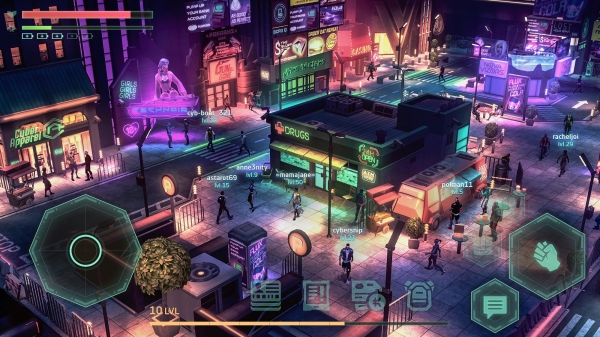 Cyberika: Action Cyberpunk RPG Android Game Image 3
