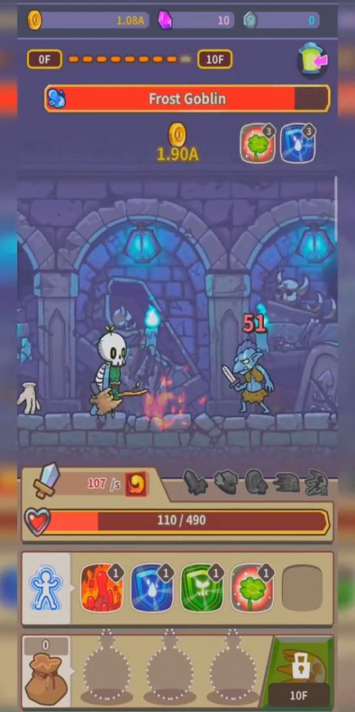 Hybrid Warrior : Dungeon Of The Overlord Android Game Image 2